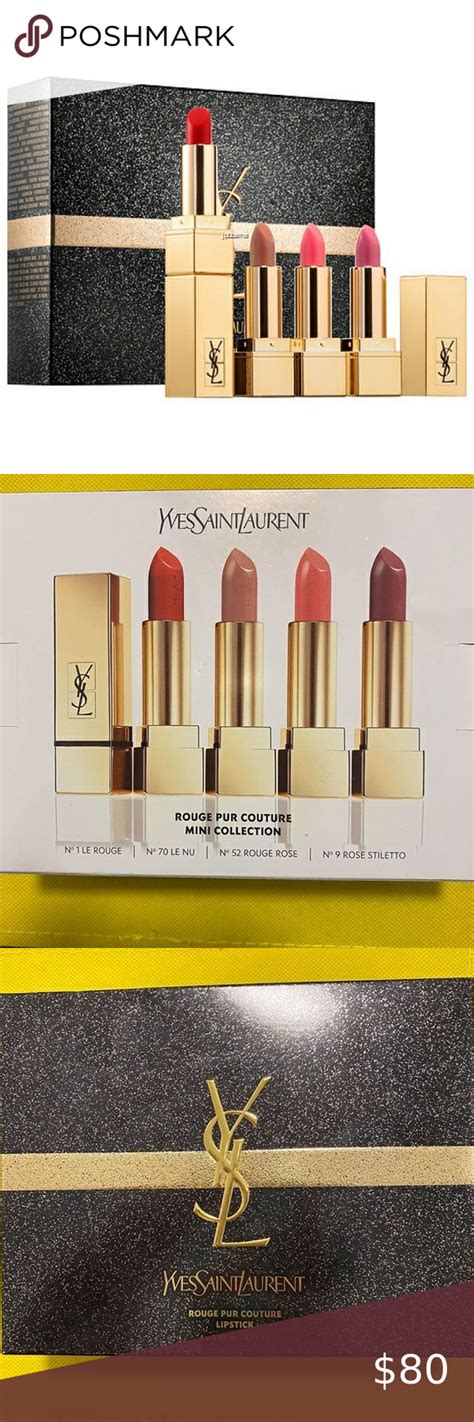 ysl limited edition lipstick recipt|YSL lipstick set of 10.